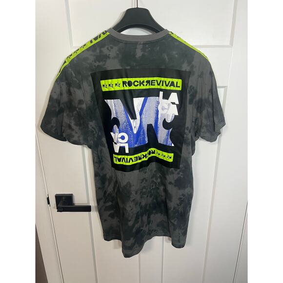 NEW Rock Revival Buckle Mens Short Sleeve T Shirt Tee Size M Medium Grunge - Picture 6 of 8